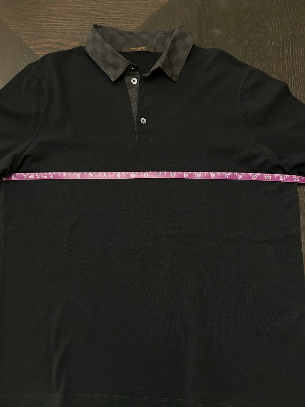 LOUIS VUITTON PARIS DAMIER POLO SHIRT SIZE XL - Picture 7 of 7